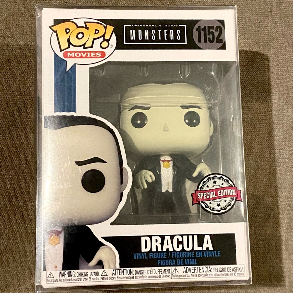 Special Funko Pop 🧛🏻‍♂️ Dracula 🦇 Universal Monsters Collection Vinyl Figure